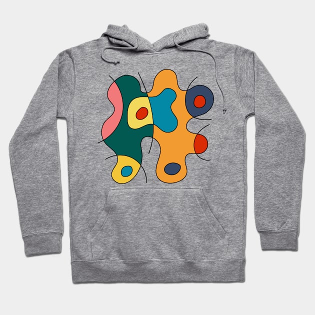 Surreal Amoeba #13 (Miro Inspired) Hoodie by n23tees